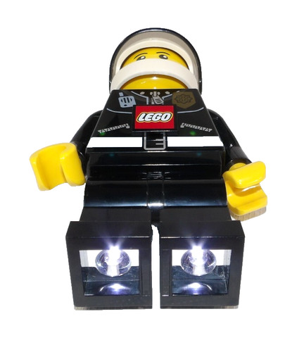 Lego police figure led tall - led,